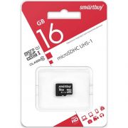 Карта памяти MicroSD 16Gb SmartBuy