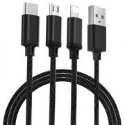 Кабель 3в1 Remax 1m