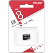 Карта памяти MicroSD 8Gb SmartBuy