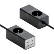 Удлинитель с быстрой зарядкой Spetime Gan3 Pro 65W (TDS12) EU