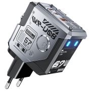 Зарядное устройство сетевое WEKOME WP-U08 GaN 67W
