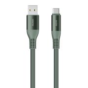 Кабель усиленный Olmio SHIELD 66W 6A (USB-A/Type-C)