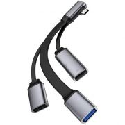Многофункциональный адаптер HAGiBiS USB-С (ACL05)
